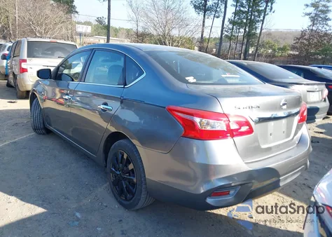 2017 Nissan Sentra S z USA, uszkodzony, nr VIN 3N1AB7AP5HY375292
